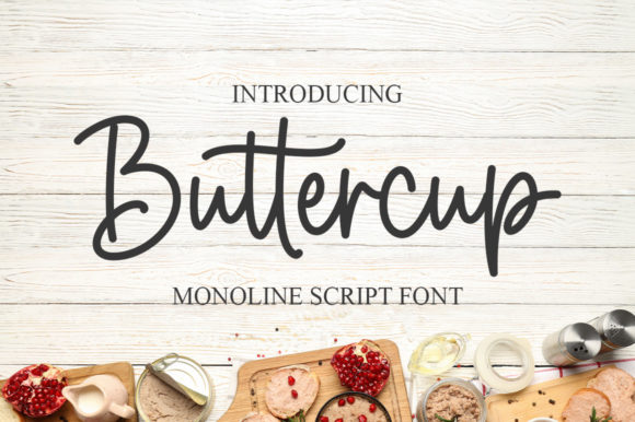 Buttercup: A Handwritten Font That Feels Like a Warm Hug