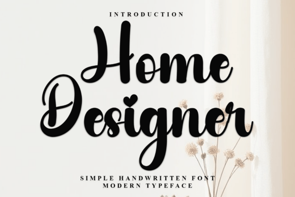 Capture the Holiday Spirit: The Home Designer Typeface