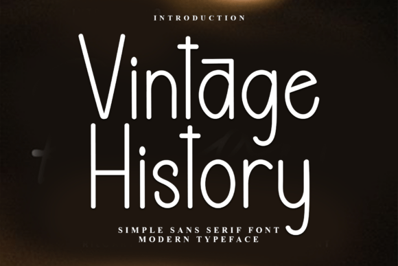 Capturing Festive Spirit with the Vintage History Typeface