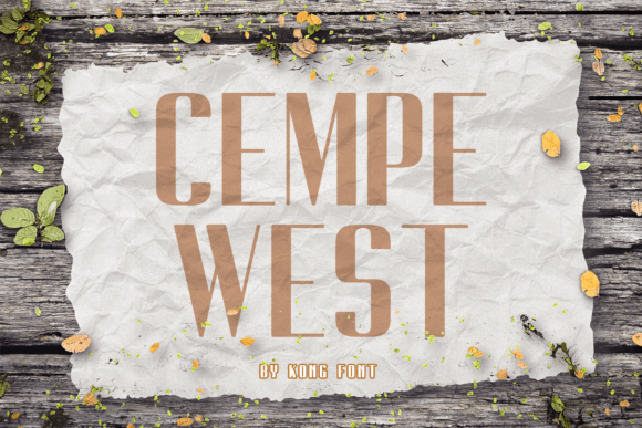 Cempe West: A Handwritten Font with Modern Playful Energy