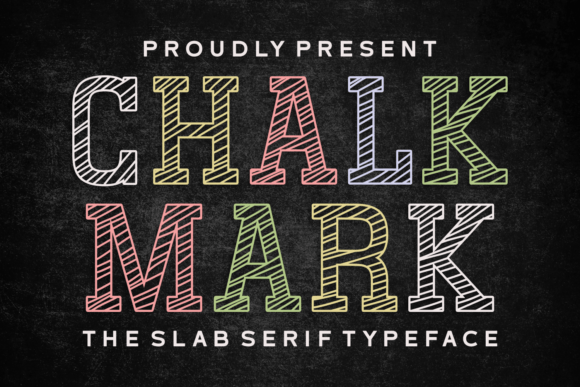 Chalk Mark: A Typeface with Authentic Rustic Charm