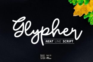 Glypher: A Handwritten Font That Feels Like a Friendly Chat