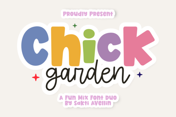 Inject Playful Energy: The Chick Garden Duo for Vibrant Projects