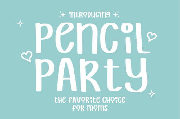 Pencil Party: The Friendly Handwritten Font for Modern Creators