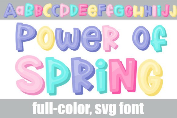 Power of Spring: A Typeface That Captures Seasonal Joy