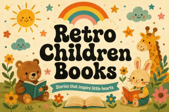 Retro Children Books: A Font That Feels Like a Favorite Storybook