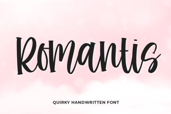 Romantis: A Handwritten Font That Adds Personality to Your Projects