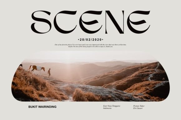 Sego: The Uniquely Shaped Serif for Modern Creatives