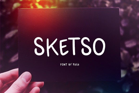 Sketso: A Handwritten Font That Brings Authenticity to Your Work