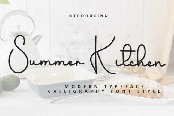 Summer Kitchen: The Handwritten Font That Feels Like Home