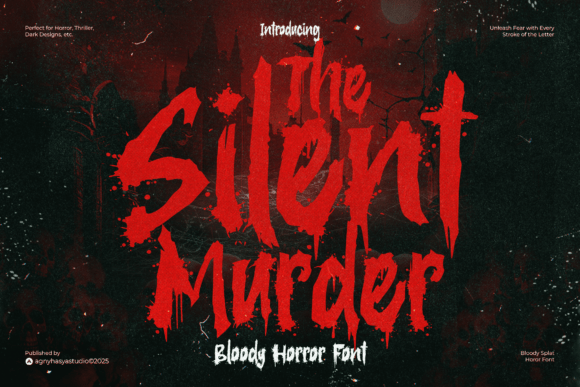 The Silent Murder: A Typeface That Whispers Dread